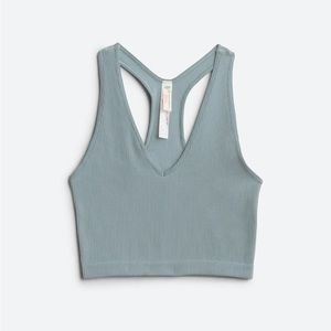 NWOT Free People Ribbed Crop Top Sports Bra